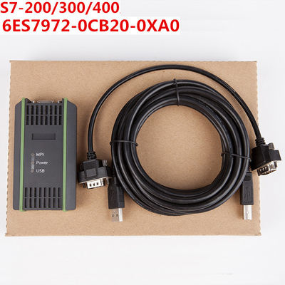 Cabo de programação 6ES7 972-0CB20-0XA0 PC/MPI+ USB/PPI+ do PLC de S7-300 S7-400