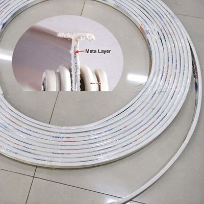 Janela dobrável teto curvado do trilho de Rod Plastic Metal Alloy Track da cortina ou montagem da parede lateral