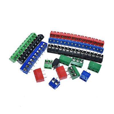 o PWB do passo de 5.0mm montou o tipo blocos de terminais que da braçadeira do parafuso 2P 3P articulou