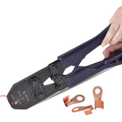 Alicate da ferramenta de friso do frisador e cobre aberto Ring Lug Terminals Assortment Set OT 10A do tambor 70pcs a 50A