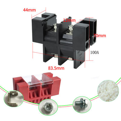 alimentação de 600V 40A 100A 75A 150A através de passo fixado na parede dos blocos de terminais 13.0mm 16.0mm 21.0mm 27.0mm da barreira