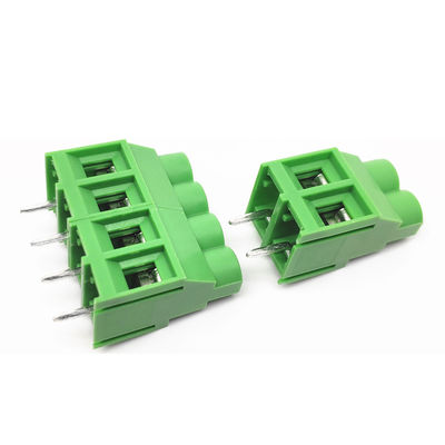 6.35mm/0,25&quot; pino Jointable do pino 3 do conector 2 do bloco de terminais do parafuso do PWB