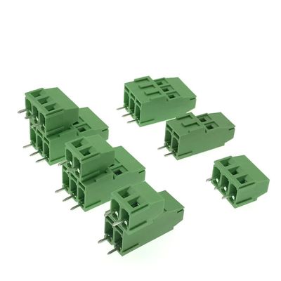 5.08mm / 0.2&quot; Dual Row PCB Mount Screw Terminal Blocks Connector com serviço de marcação impressa