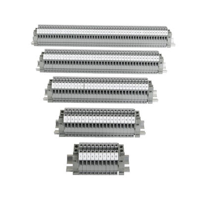 O trilho modular do RUÍDO do jogo UK2.5N dos blocos de terminais do parafuso de UK2.5B montou as tiras 32A 690V