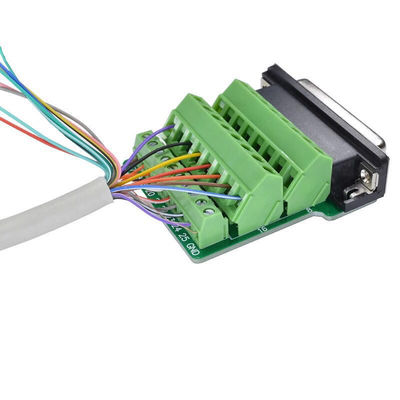 Sub 25 Pin Terminal Blocks Connectors Adapter de DB25 D