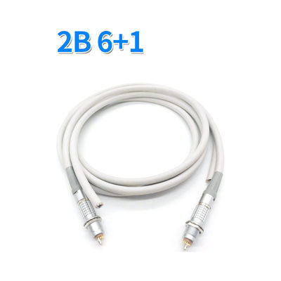 OVO 2B 6 Pin Plus de FGG 1 do soquete push pull da tomada do Auto-fechamento da maneira conector misturado pneumático elétrico