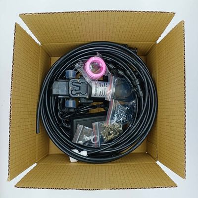 A névoa do sistema da bruma da água da bomba de impulsionador do diafragma provê de bocal o jogo molhando refrigerando 6 da névoa 15 18 medidores