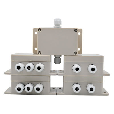 Caixa de junção impermeável 100*68*50mm da distribuição de cabo IP65 com a montagem da parede das maneiras dos blocos de terminais 3