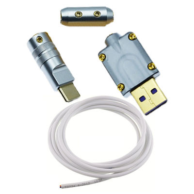 Tipo teclado mecânico de USB 3,1 do jogo de DIY dos telefones celulares de Shell Data Charge Cable For da tomada do conector do metal de C