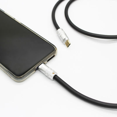 Tipo teclado mecânico de USB 3,1 do jogo de DIY dos telefones celulares de Shell Data Charge Cable For da tomada do conector do metal de C