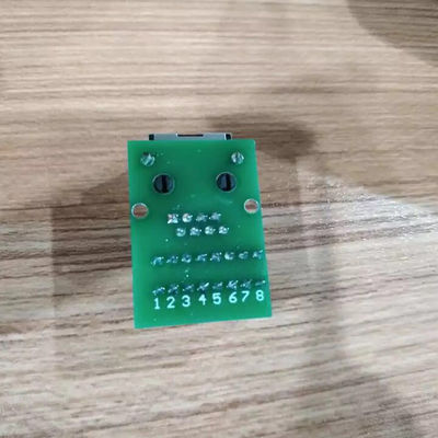 8 Pin Spring Crimping Terminal Blocks ao módulo do PWB da rede RJ45 Jack Adapter