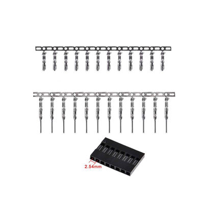 variedade dos conectores de 1550pcs Du Pont 2.54mm com o jogo do alicate do frisador da ferramenta de friso