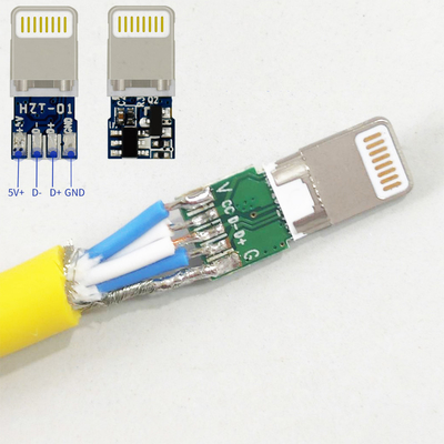 Tipo teclado mecânico de USB 3,1 do jogo de DIY dos telefones celulares de Shell Data Charge Cable For da tomada do conector do metal de C