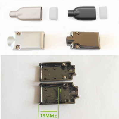 Conector audio enrolado mecânico do cabo do teclado que acopla o tipo-c cabo de USB do arco-íris