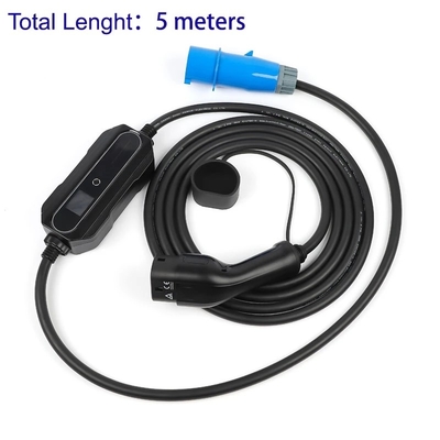 O carregamento do veículo elétrico cabografa 32 IEC 62196-2 da caixa do ampère 220V-240V CEE Plug Car Charger Switch