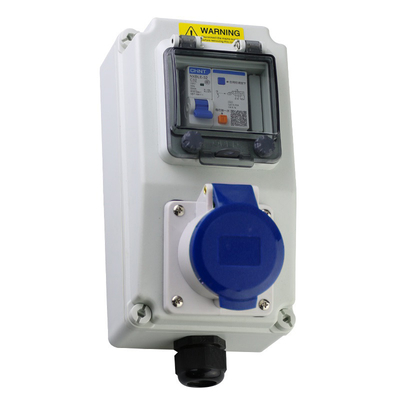 O carregamento do veículo elétrico cabografa 32 IEC 62196-2 da caixa do ampère 220V-240V CEE Plug Car Charger Switch