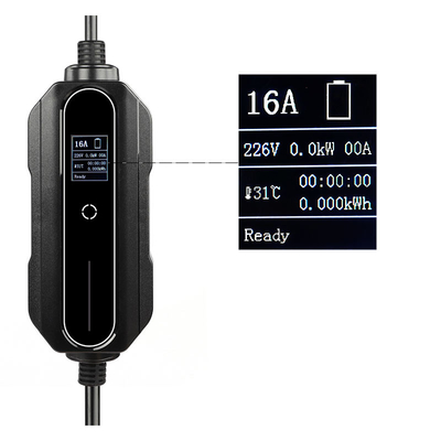 O carregamento do veículo elétrico cabografa 32 IEC 62196-2 da caixa do ampère 220V-240V CEE Plug Car Charger Switch