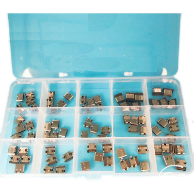Tipo receptáculo fêmea 75pcs 120pcs do soquete do conector 6P 16P 24P do jogo de reparação USB-C do porto de C Charing