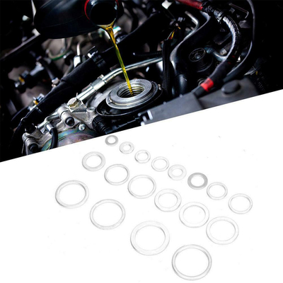 260pcs 13 faz sob medida o jogo liso de alumínio métrico da variedade das gaxetas de Ring Oil Drain Plug Washers