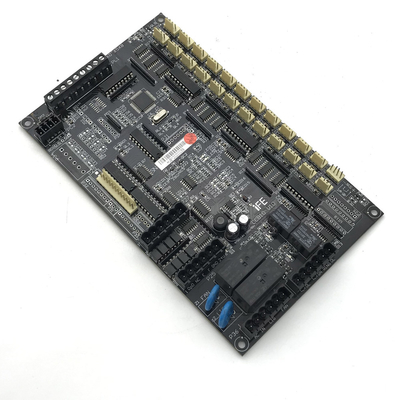 os blocos de terminais Pluggable do parafuso do PWB do passo de 3.81mm obstruem + ângulo direito Pin Header Black