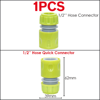Polegada rápida plástica dos acessórios 1/2 do adaptador da mangueira do conector da torneira da mangueira da água do jardim 3/4 de polegada