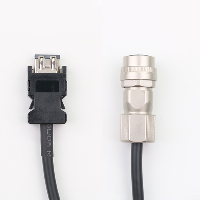 Cabo servo MR-J3 J4 JE MR-J3ENSCBL2M-L H do codificador HC-SP 2 medidores a 50 medidores