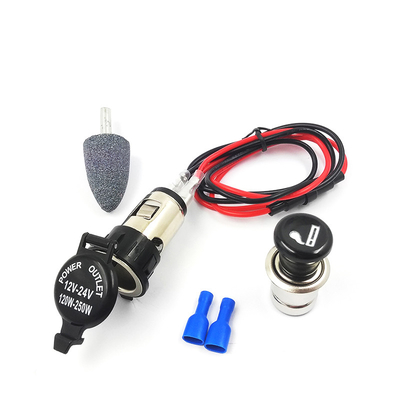 Peças mais claras da tomada de poder da tomada do soquete do cigarro do carro para a motocicleta 12V 24V do caminhão do carro impermeável