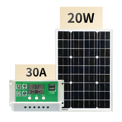 Do controlador solar da carga de MPPT regulador duplo de Battery Charging Panel USB Controlador De Carga 12V 24V auto