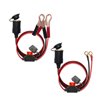 Tomada de poder fêmea do soquete mais leve do cigarro do caminhão da motocicleta do carro com 5M Cable 12V 24V