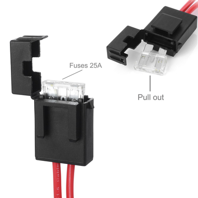 Tomada de poder fêmea do soquete mais leve do cigarro do caminhão da motocicleta do carro com 5M Cable 12V 24V
