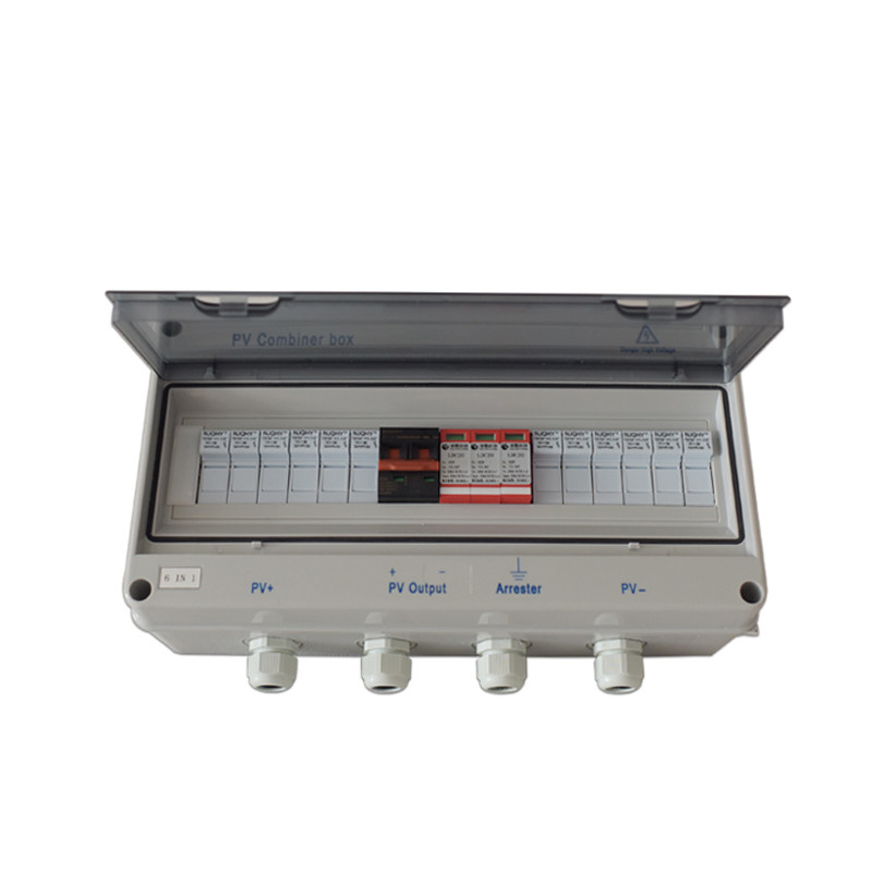 Da distribuição plástica elétrica exterior impermeável do cerco da maneira IP65 do GH 18 caixa solar do combinador do picovolt
