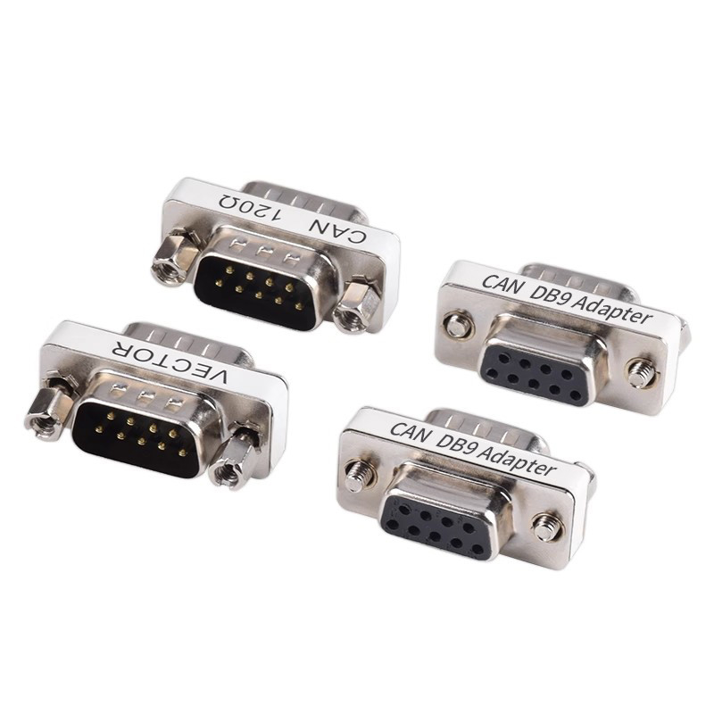 Adaptador de interfaces DB9 para CAN Bus com Pin-2 Pin-7 Resistência de 120 Ohm para análise de diagnóstico do veículo