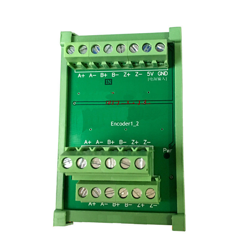 1 2 para fora no entrada/saída TTL/RS422 servo do distribuidor 5V do divisor do sinal de pulso do codificador