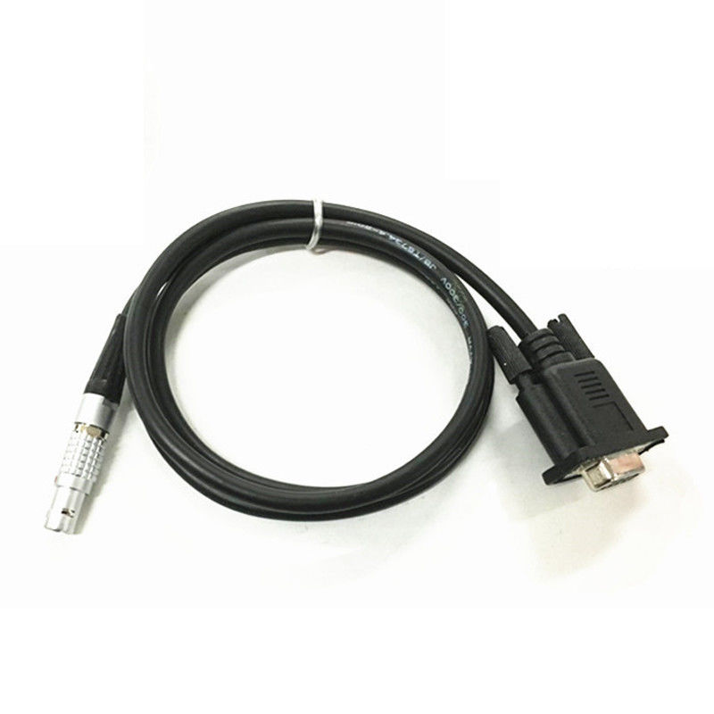 Os dados cabografam a fêmea DB-9 a 5 Pin Aviation Connector para Leica 500 séries GPS ao PC