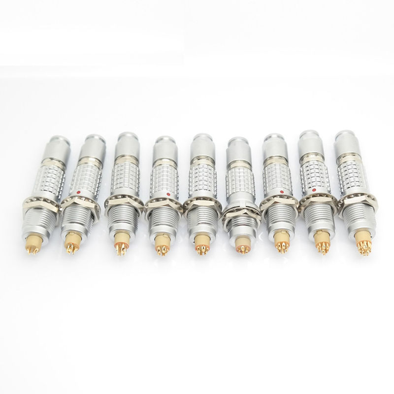 Soquete push pull 2 a da tomada do Auto-fechamento da série do 1B do OVO de FGG conector de pino 14 compatível