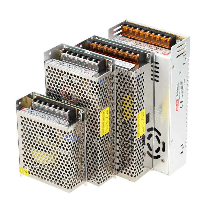 Interruptor AC100-120V/AC200-240V 3CH do transformador de Power Supply Adapter do motorista do diodo emissor de luz para a luz da corda da tira do diodo emissor de luz