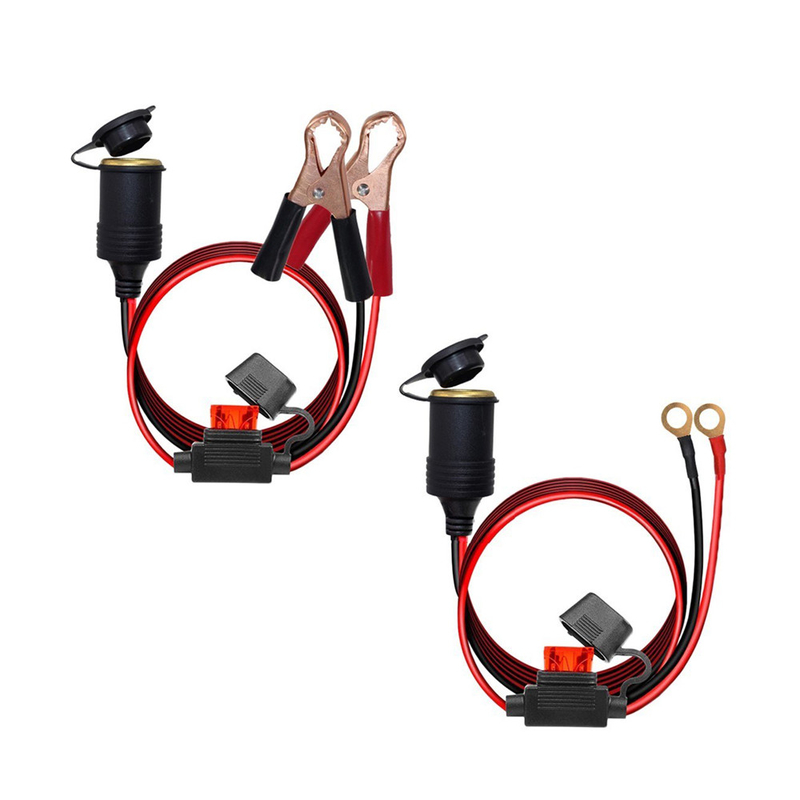 Tomada de poder fêmea do soquete mais leve do cigarro do caminhão da motocicleta do carro com 5M Cable 12V 24V