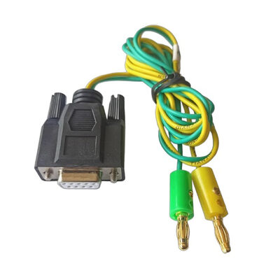 Cabo de Dados CAN Bus de 1 Metro D Sub Connector para Banana Plugs de 4mm Pino DB9 Pino-2 para Pino-7 Adaptador